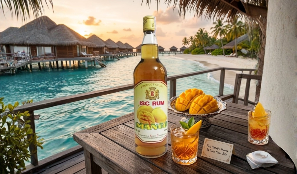 Rượu Rum ISC Mango
