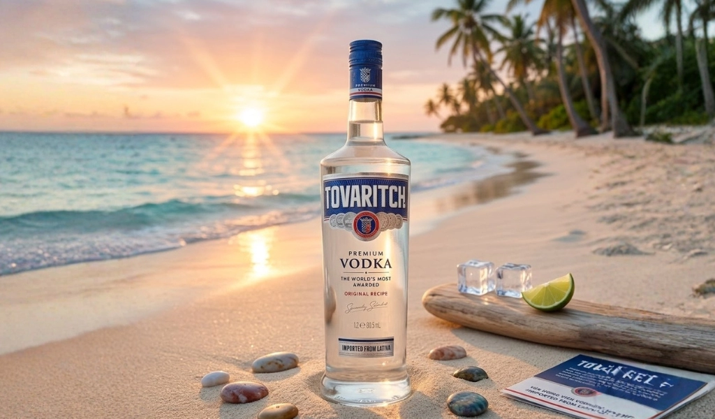 Rượu Vodka Latvia Tovaritch 1000ml