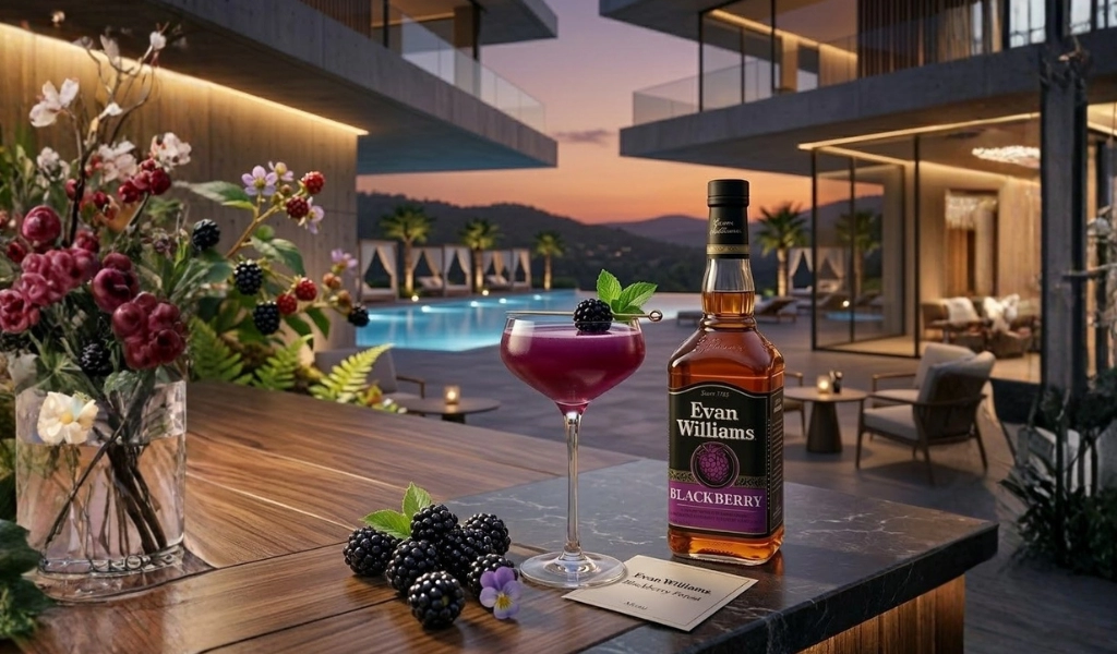 Evan Williams Blackberry Kết Hợp Hương Dâu Đen