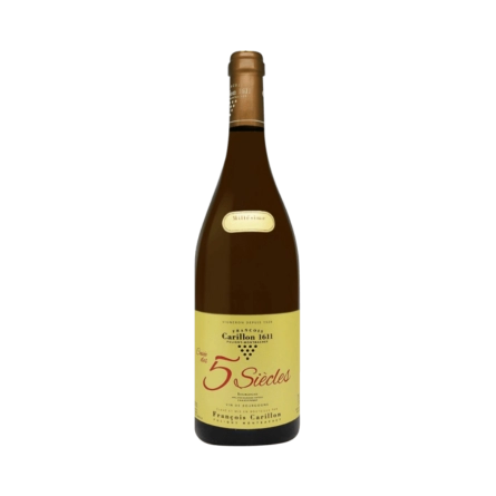 Rượu Vang Trắng Pháp Domaine Francois Carillon Bourgogne Chardonnay Cuvee des 5 Siecles 2018