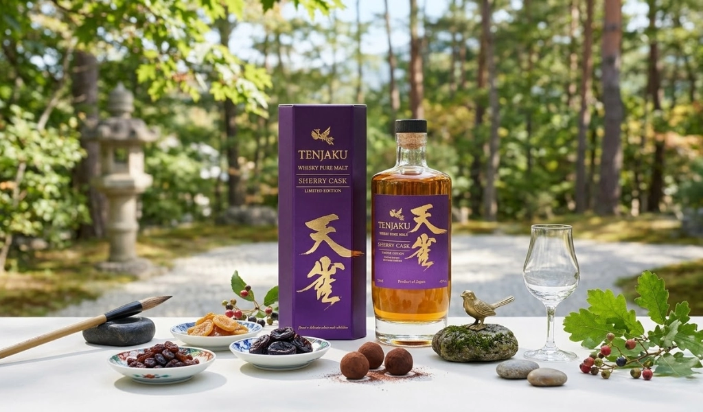 Rượu Tenjaku Pure Malt Sherry Cask
