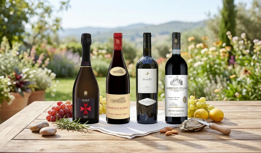 Xuất Xứ Vang Champagne Cao Cấp