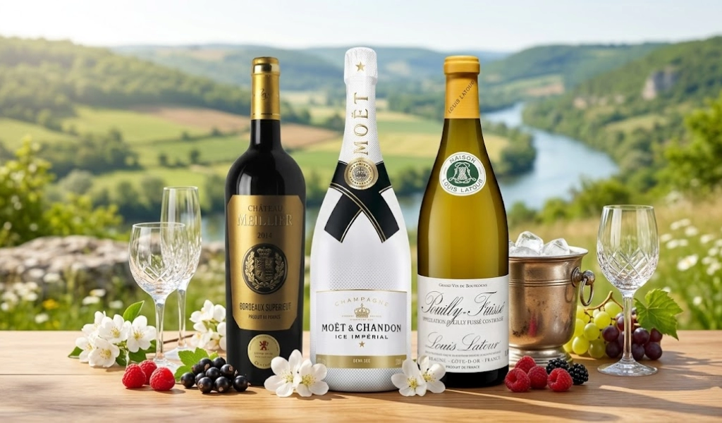 Xuất Xứ Vang Pháp Bordeaux Burgundy