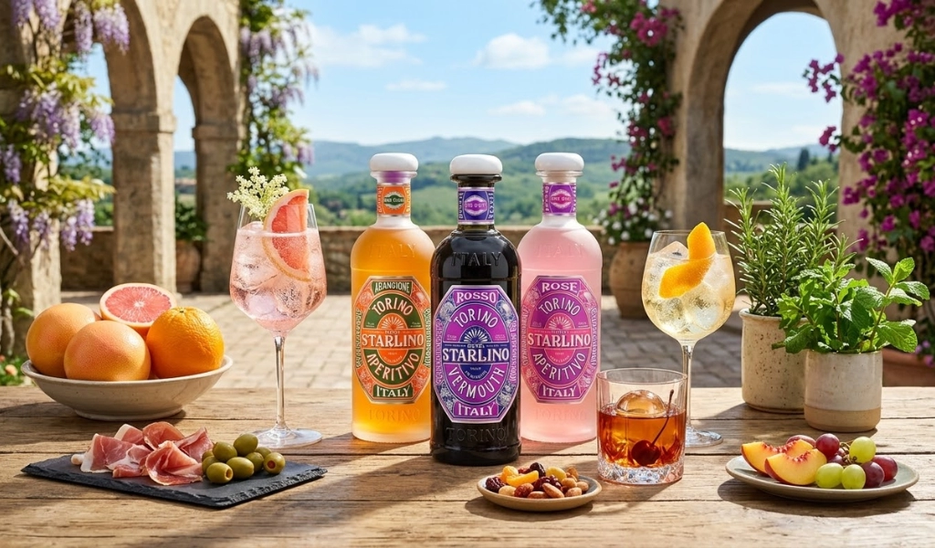 Starlino Rosé Tonic Cocktail