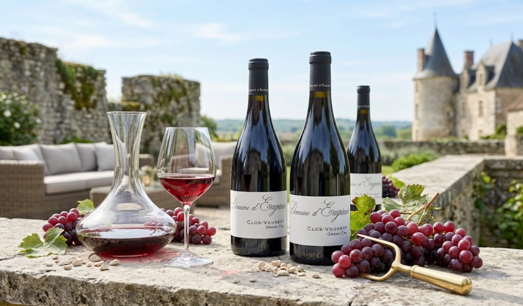 Rượu Vang Đỏ Pháp Clos de Vougeot Grand Cru