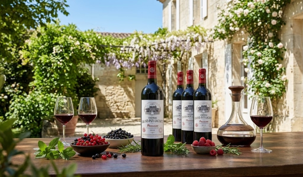 Rượu Vang Chateau Grand Puy Lacoste 2015