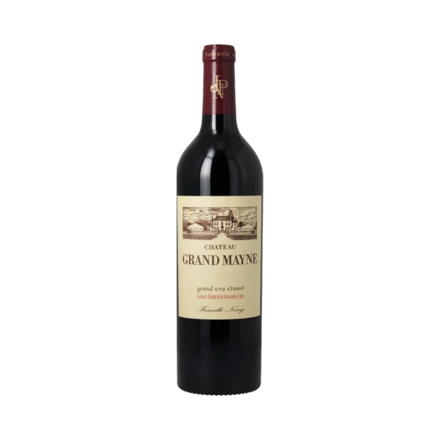 Rượu Vang Đỏ Pháp Chateau Grand Mayne Saint Emilion Grand Cru Classe 2017
