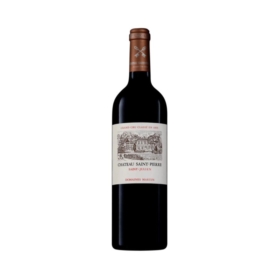 Rượu Vang Đỏ Pháp Chateau St Pierre Saint Julien 4eme Grand Cru Classe 2013