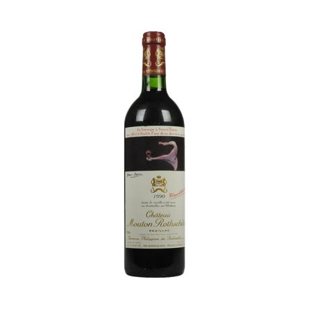 Rượu Vang Đỏ Pháp Chateau Mouton Rothschild Pauillac 1er Grand Cru Classe 1990