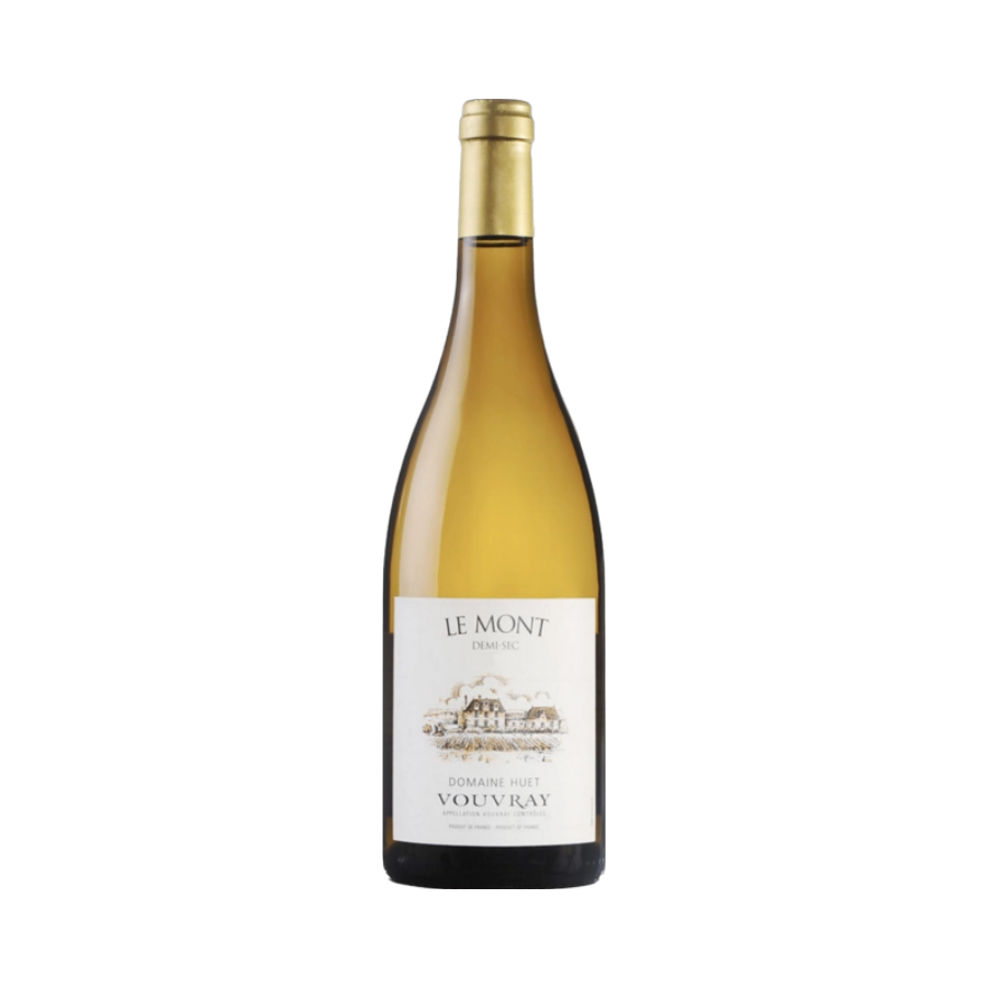 Rượu Vang Trắng Pháp Domaine Huet Le Mont Demi Sec Vouvray 2019