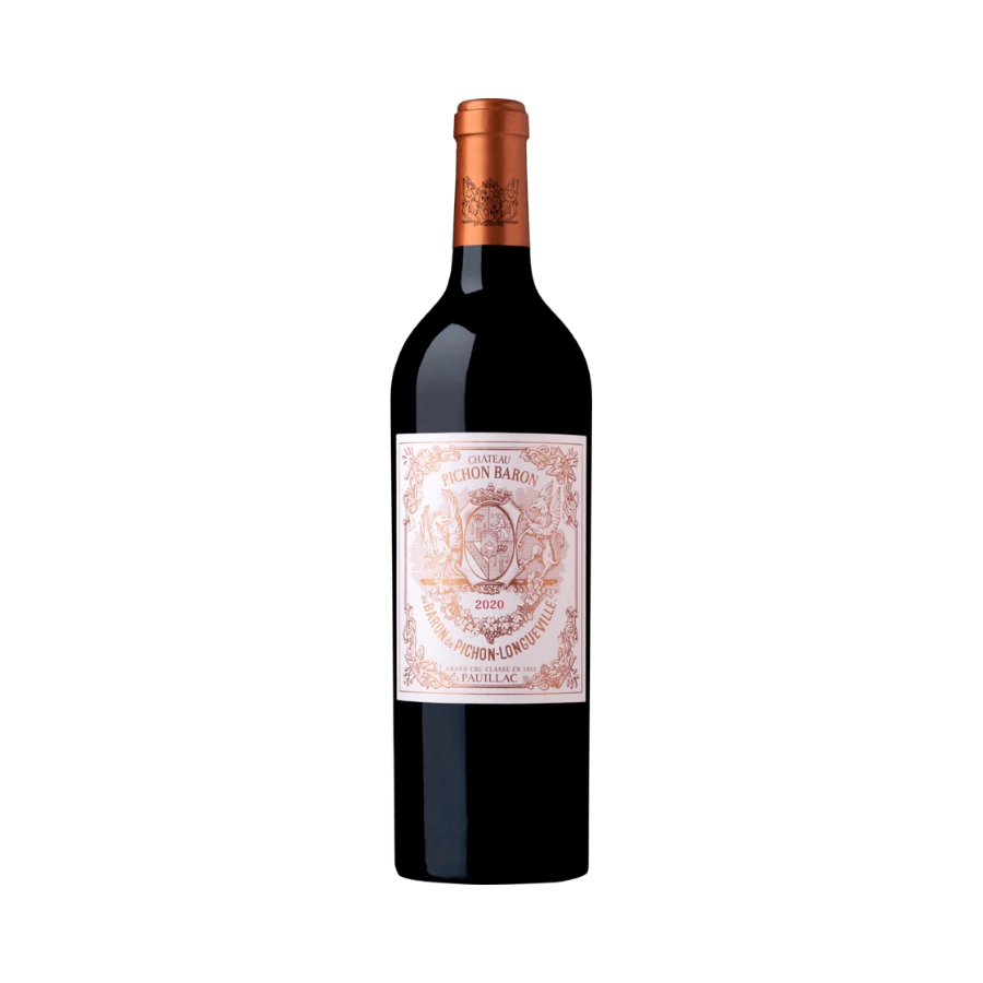 Rượu Vang Đỏ Pháp Chateau Pichon Longueville Baron Pauillac 2eme Grand Cru Classe 2020