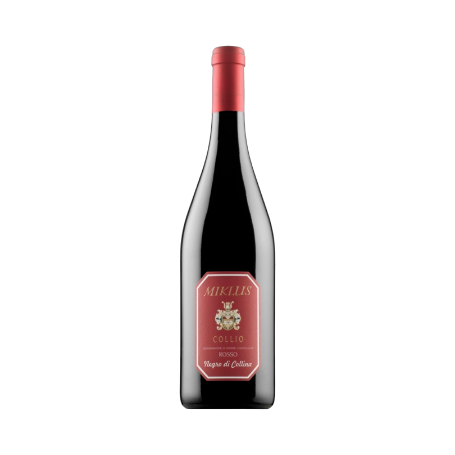 Rượu Vang Đỏ Ý Miklus Negro di Collina Collio Rosso Collio DOC 2017