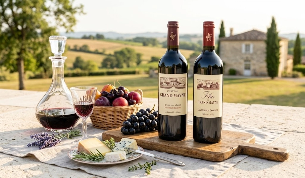 Chai Rượu Chateau Grand Mayne