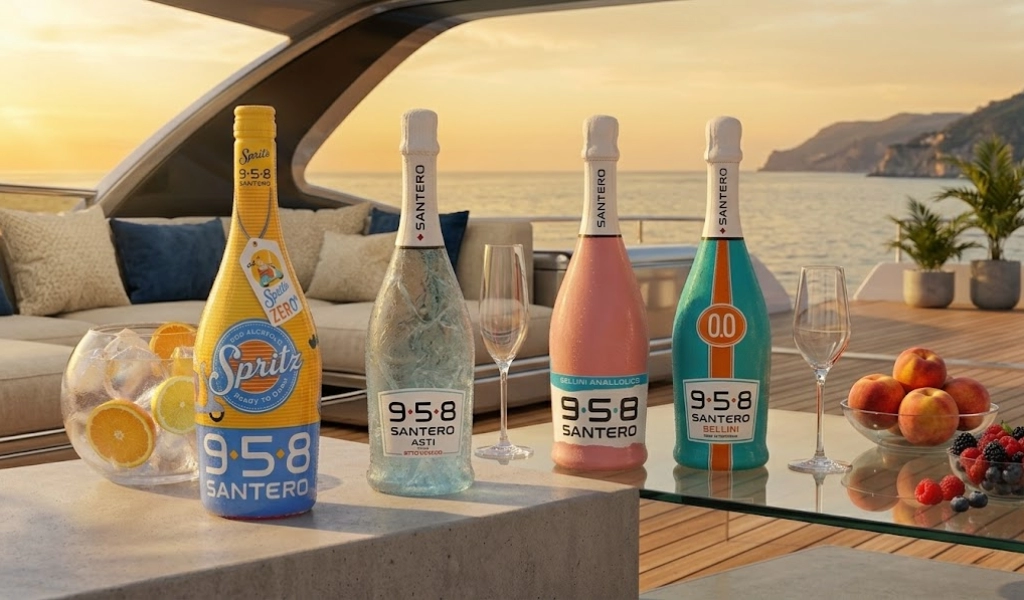 Vang Sủi Santero 958 Extra Dry