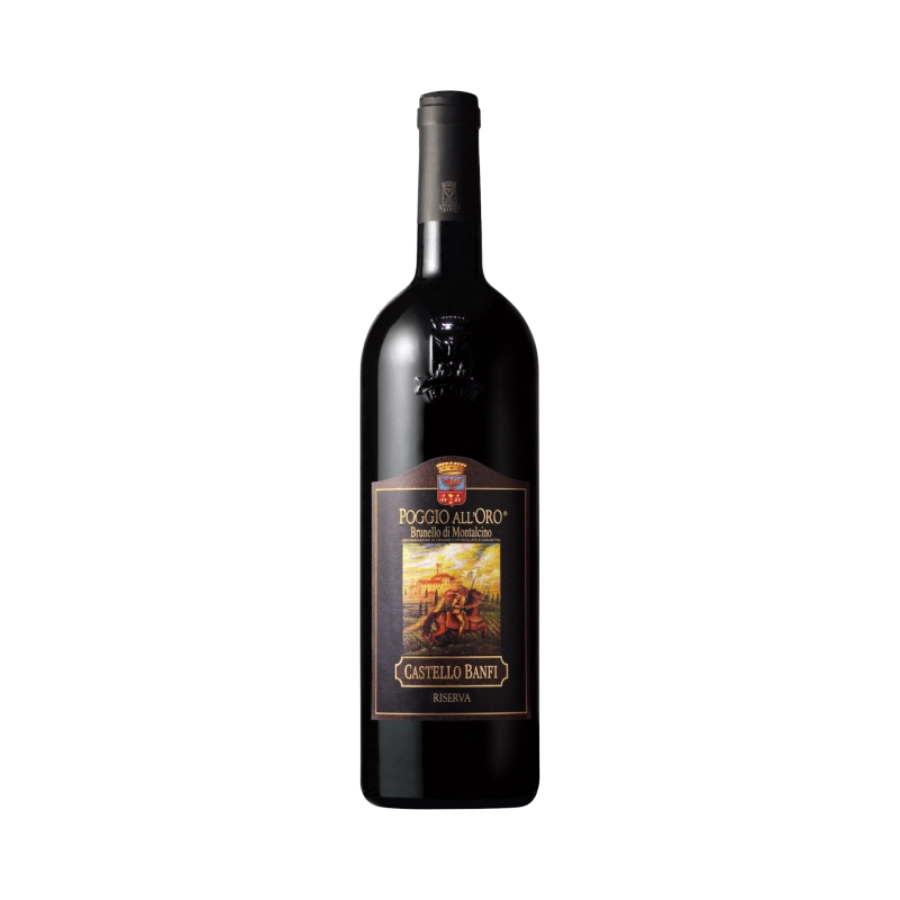 Rượu Vang Đỏ Ý Castello Banfi Poggio All Oro Brunello di Montalcino Riserva DOCG 2016