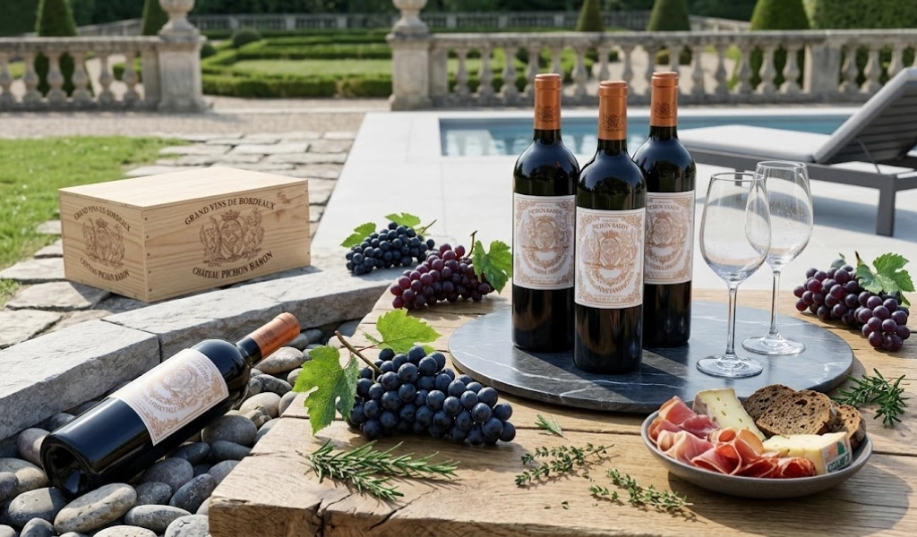 Chai Vang Pichon Longueville Baron 2018