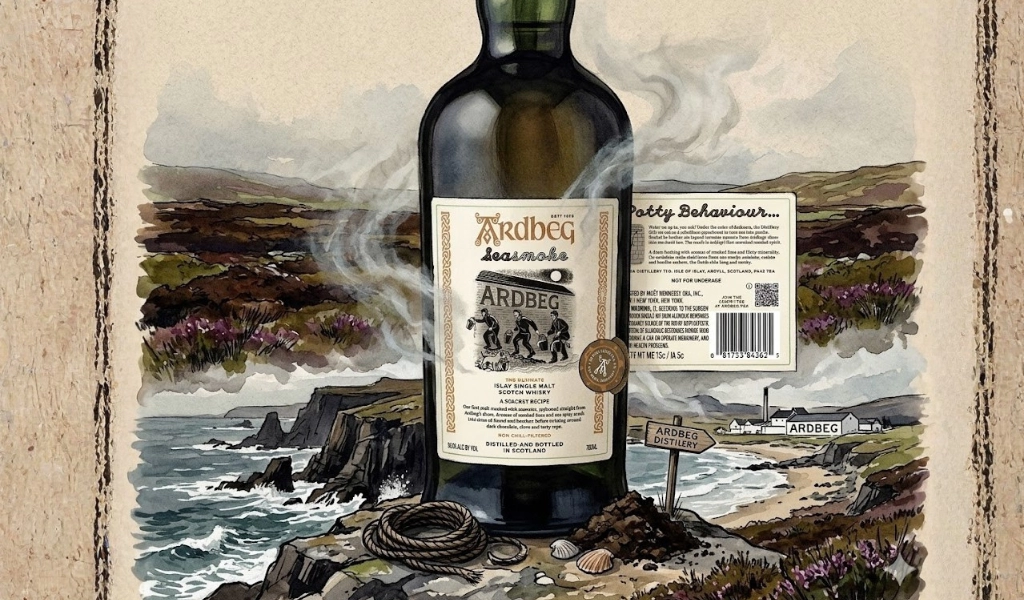 Ardbeg Seasmoke Whisky Độc Đáo Nghiền Ủ Bằng Nước Biển