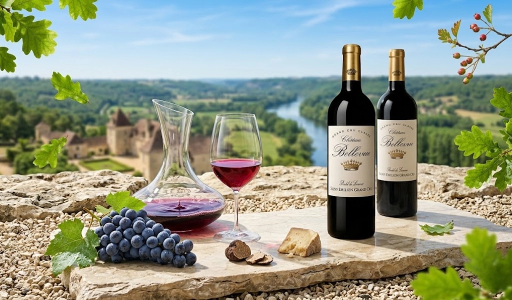 Rượu Vang Chateau Bellevue 2019