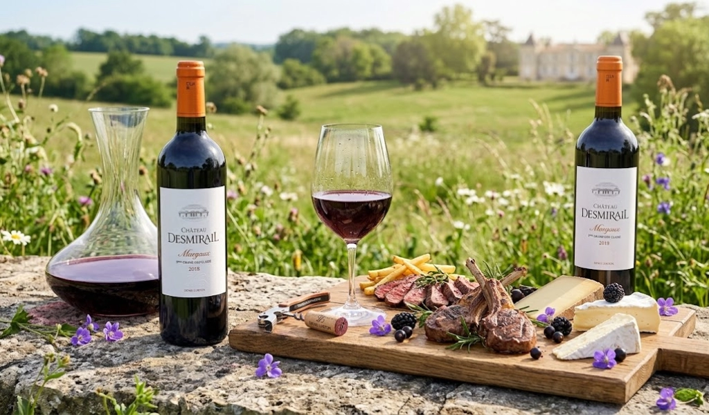 Rượu Vang Đỏ Chateau Desmirail 2018