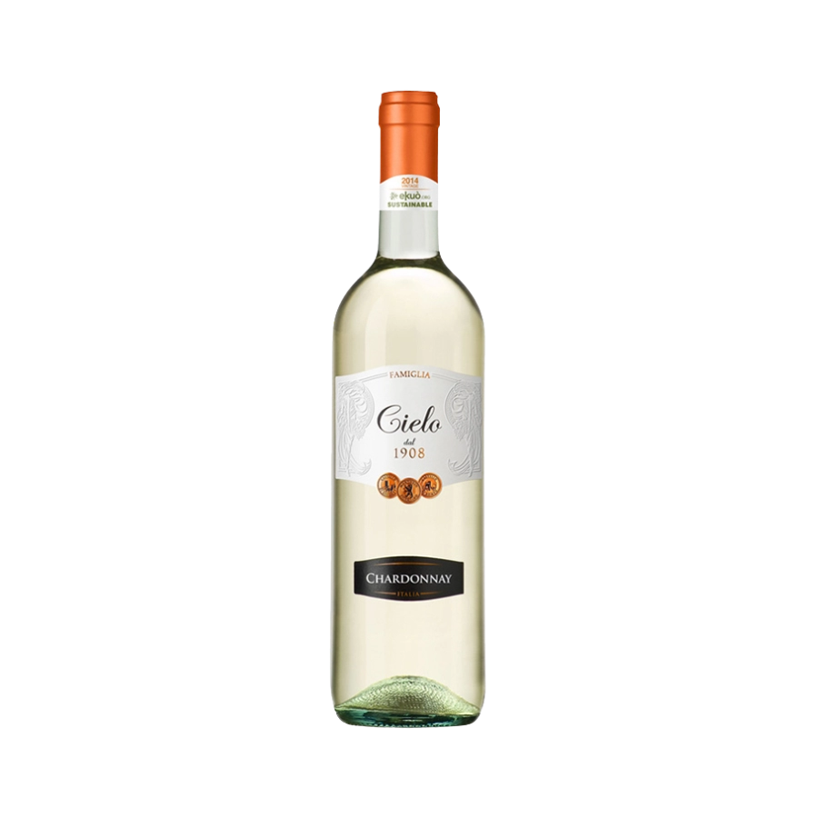 Rượu Vang Trắng Ý Cielo Chardonnay