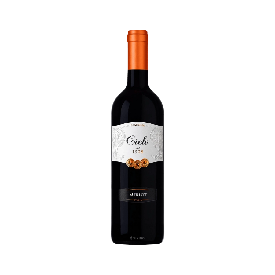 Rượu Vang Đỏ Ý Cielo Merlot