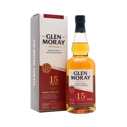 Rượu Whisky Glen Moray 15 Year Old