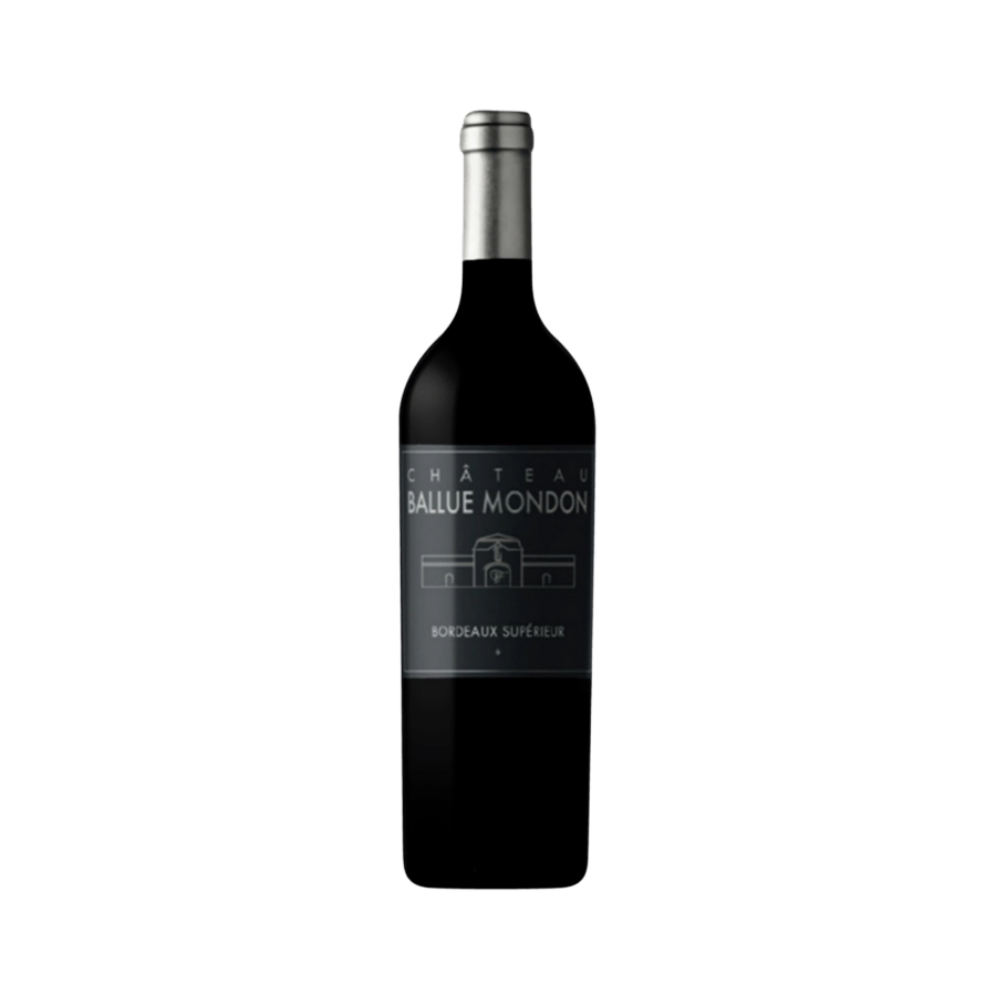 Rượu Vang Đỏ Pháp Chateau Ballue Mondon Bordeaux Superieur