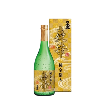 Rượu Sake Nhật Bản Vảy Vàng Nihonsakari Keika Junkinpakuiri
