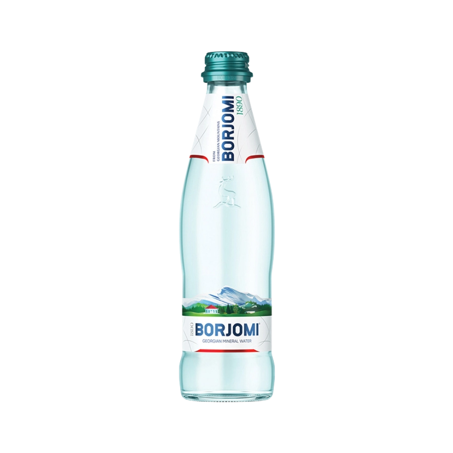 Nước Khoáng Thiên Nhiên Có Ga tự Nhiên Borjomi Carbonated Natural Mineral Water