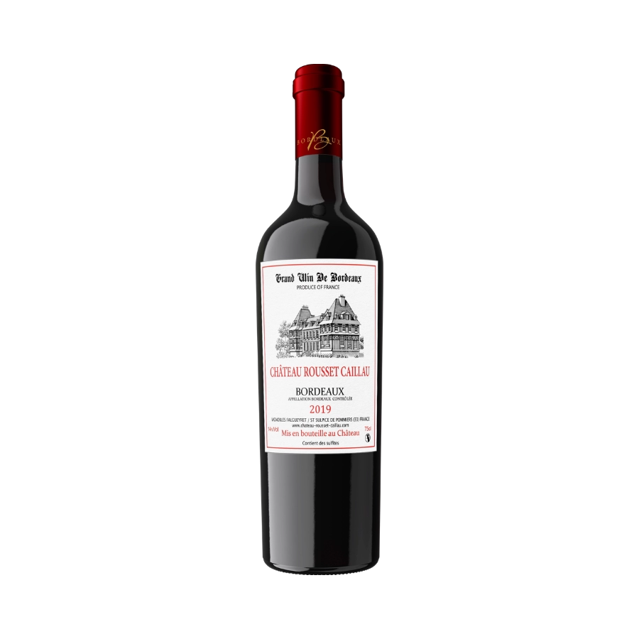 Rượu Vang Đỏ Pháp Chateau Rousset Caillau
