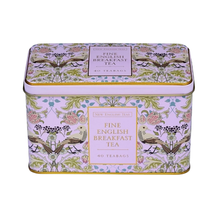 Trà Đen New English Teas The Song Thrush & Berries English Breakfast Tea Hồng Nhạt