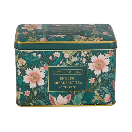 Trà Đen New English Teas English Breakfast Tea 40 Teabags Victorian Garden