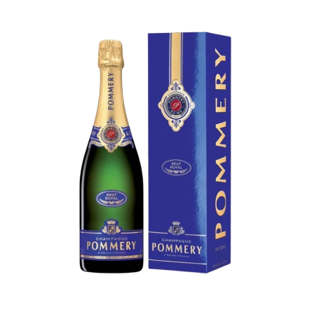 Rượu Champagne Pháp Pommery Brut Royal Gift Box