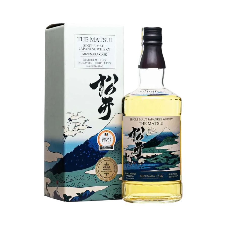 Rượu Whisky Nhật The Matsui Single Malt Whisky Mizunara Cask
