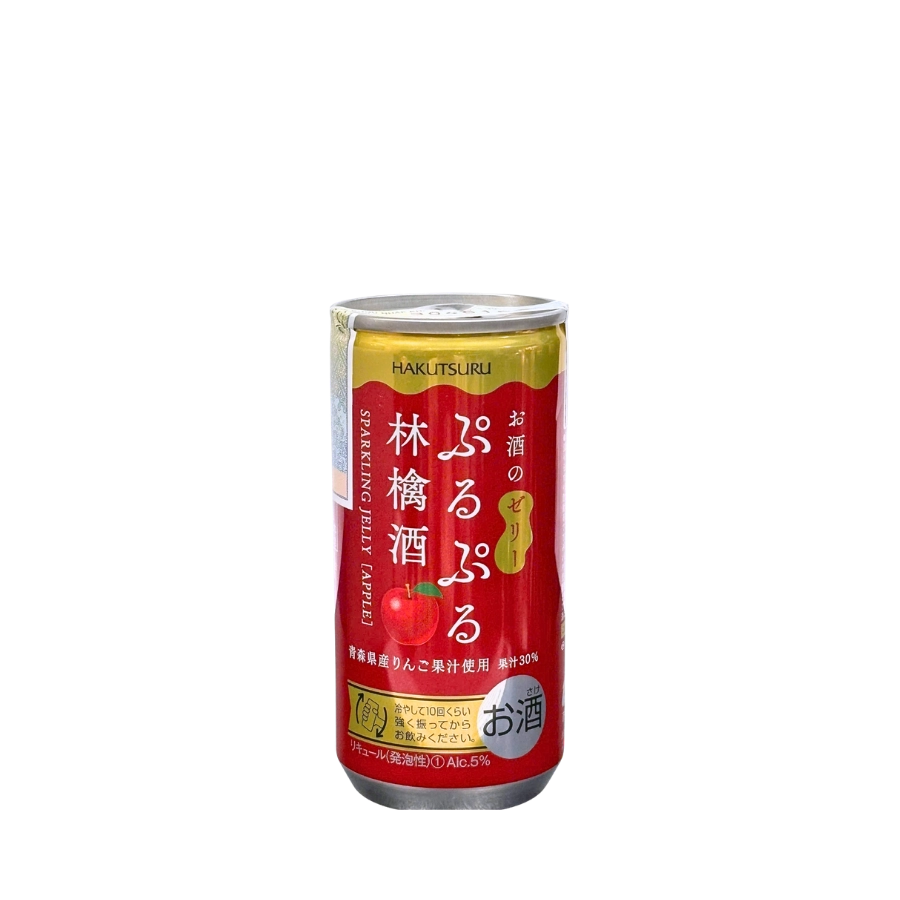 Nước Ép Lên Men Nhật Bản Hakutsuru Purupuru Sparkling Jelly Vị Táo