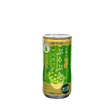 Nước Ép Lên Men Nhật Bản Hakutsuru Purupuru Sparkling Jelly Vị Nho