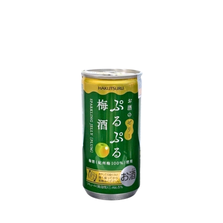 Nước Ép Lên Men Nhật Bản Hakutsuru Purupuru Sparkling Jelly Vị Mơ