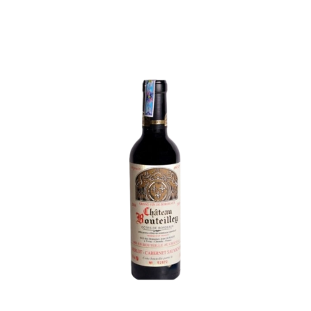 Rượu Vang Đỏ Pháp Chateau Bouteilley Premieres Cotes De Bordeaux 375ml