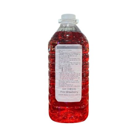 Rượu Gin Việt Nam Cheers Pink Strawberry 4500ml