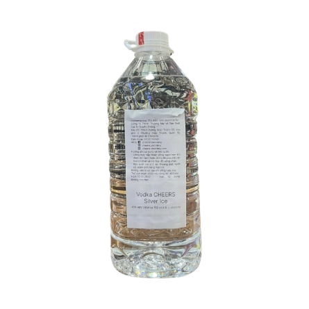 Rượu Vodka Việt Nam Cheers Silver Ice 4500ml
