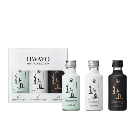 Rượu Soju Hàn Quốc Hwayo Miniature 150ml Set 3 Chai
