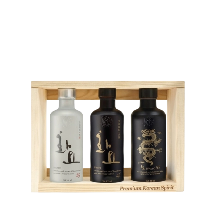 Rượu Soju Hàn Quốc Hwayo 200ml Set 3 Chai