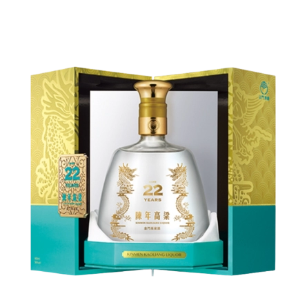 Rượu Cao Lương Kim Môn 22 Năm/ Kinmen Kaoliang 22 Year Old/ 金門高粱 陳年 22年