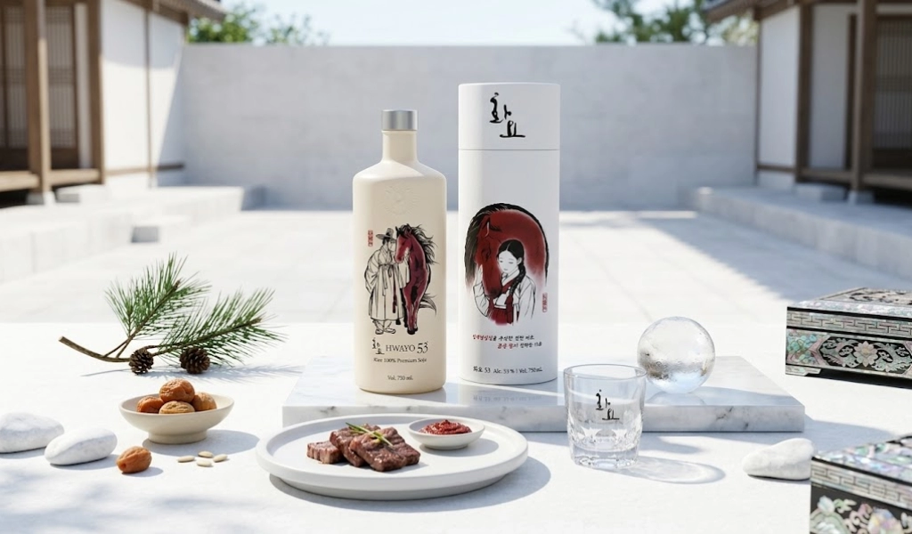 Hương Vị Soju Hwayo 53