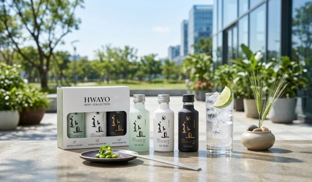 Bộ Rượu Soju Hwayo 150ml Cao Cấp