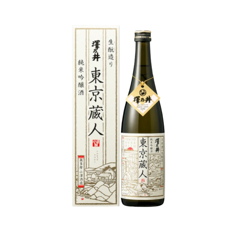 Rượu Sake Nhật Bản Sawanoi Junmai Ginjo Tokyo Kurabito 720ml