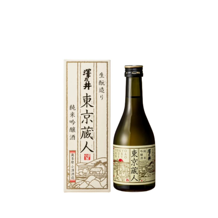 Rượu Sake Nhật Bản Sawanoi Junmai Ginjo Tokyo Kurabito 300ml