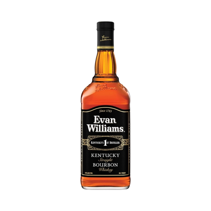 Rượu Whisky Evan Williams Black Kentucky Straight Bourbon