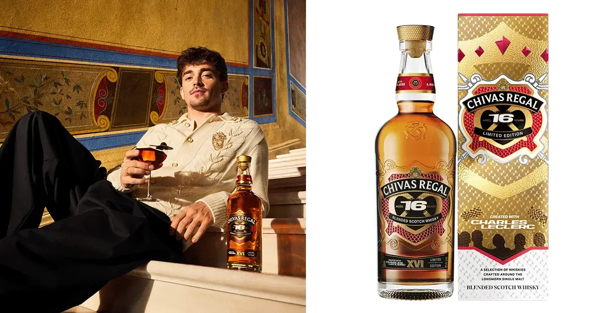 Chivas Regal Ra Mắt Whisky 16 Năm Cùng Charles Leclerc