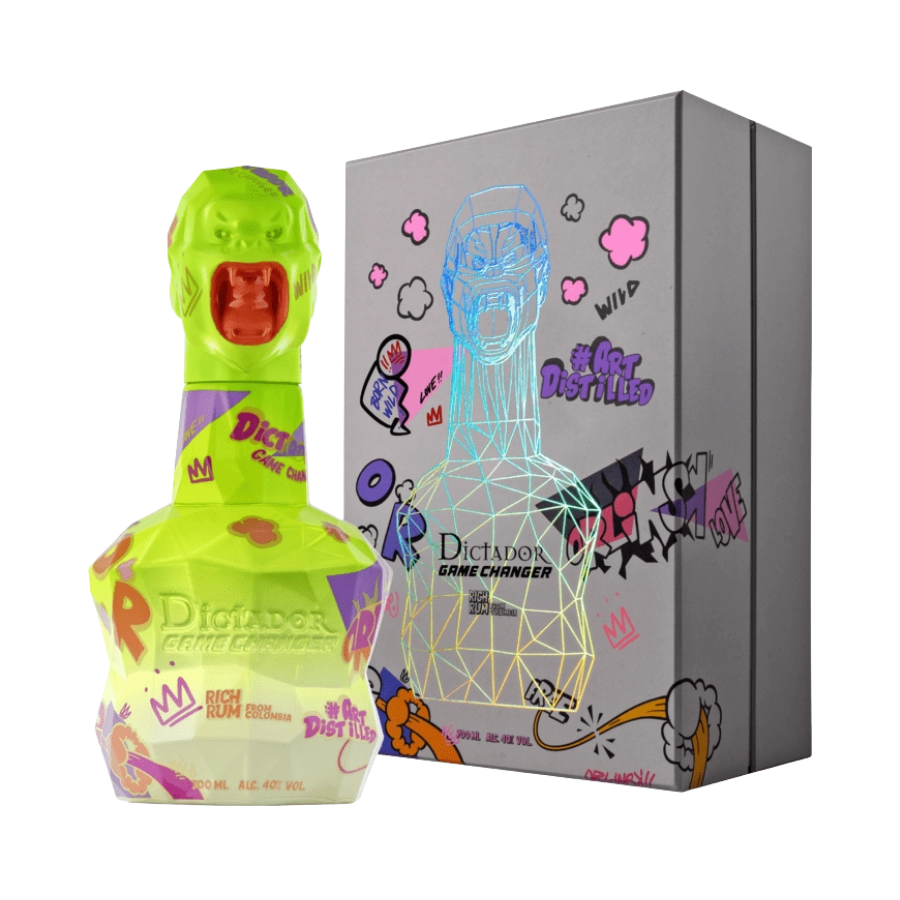 Rượu Rum Colombia Dictador Game Changer Neon Yellow